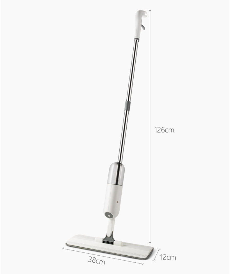 360° Flat Microfibre Mop | Hands-Free Lazy Cleaning Tool