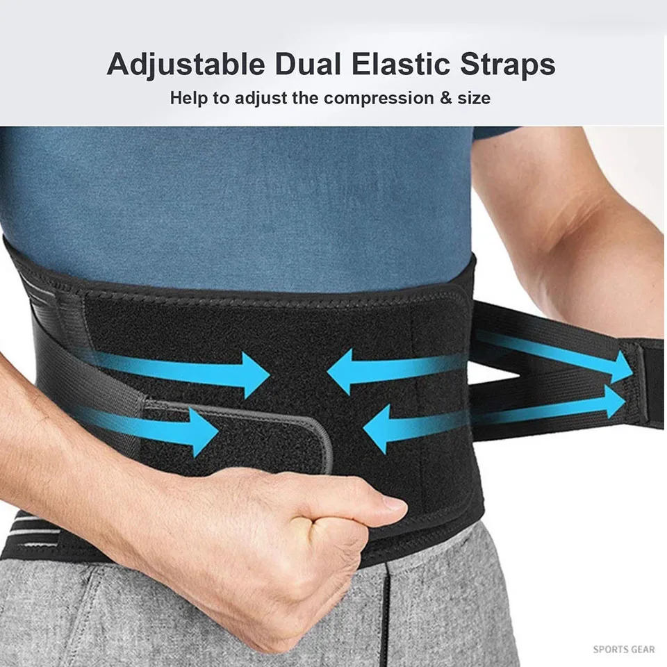 AOLIKES Lower Back Support Belt | Orthopaedic Lumbar Brace