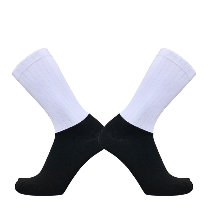 Aerodynamic Cycling Socks | Non-Slip Silicone Grip