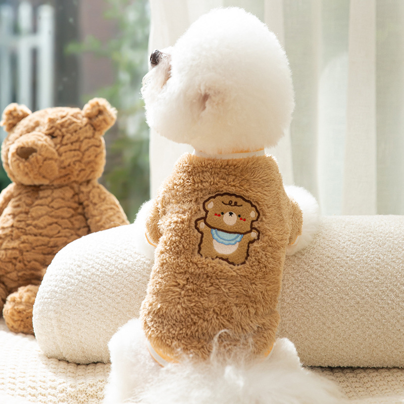 Arctic Fleece Pet Clothes | Two-Foot Winter Warm Wear