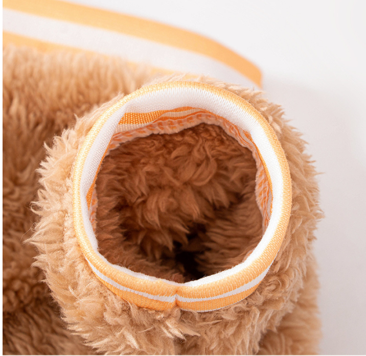 Arctic Fleece Pet Clothes | Two-Foot Winter Warm Wear