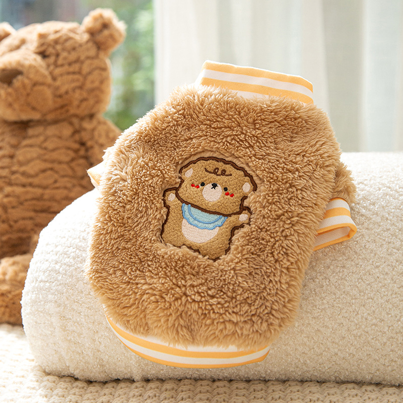 Arctic Fleece Pet Clothes | Two-Foot Winter Warm Wear