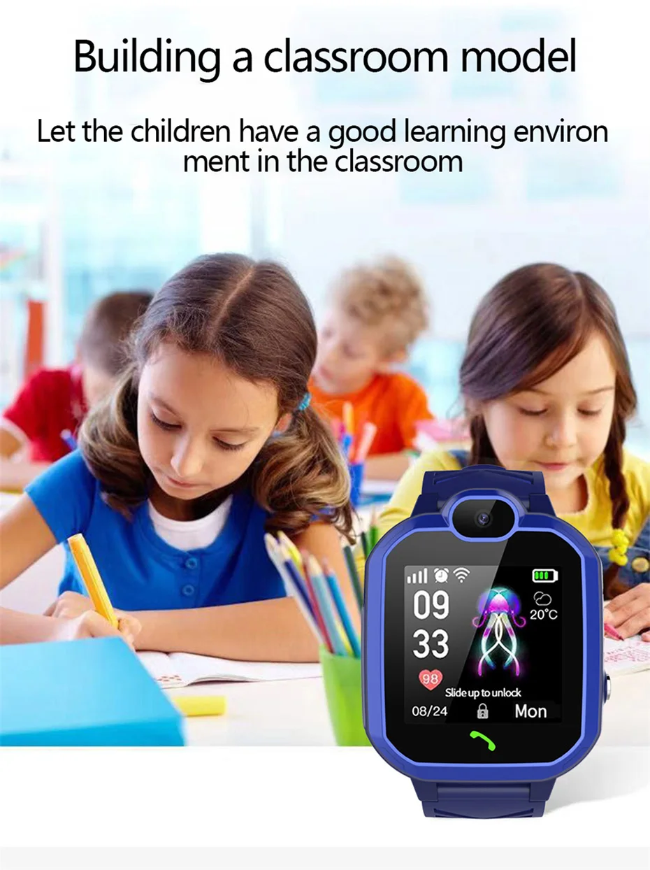 Children's 2G GPS Watch | Two-Way Calling & SOS Button