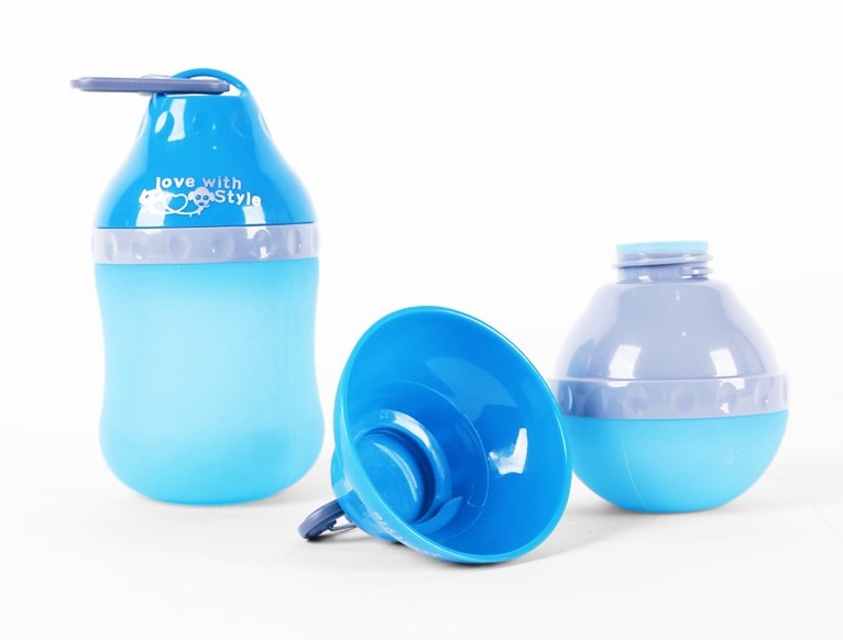 Collapsible Pet Travel Bottle | 400ml Silicone Bowl