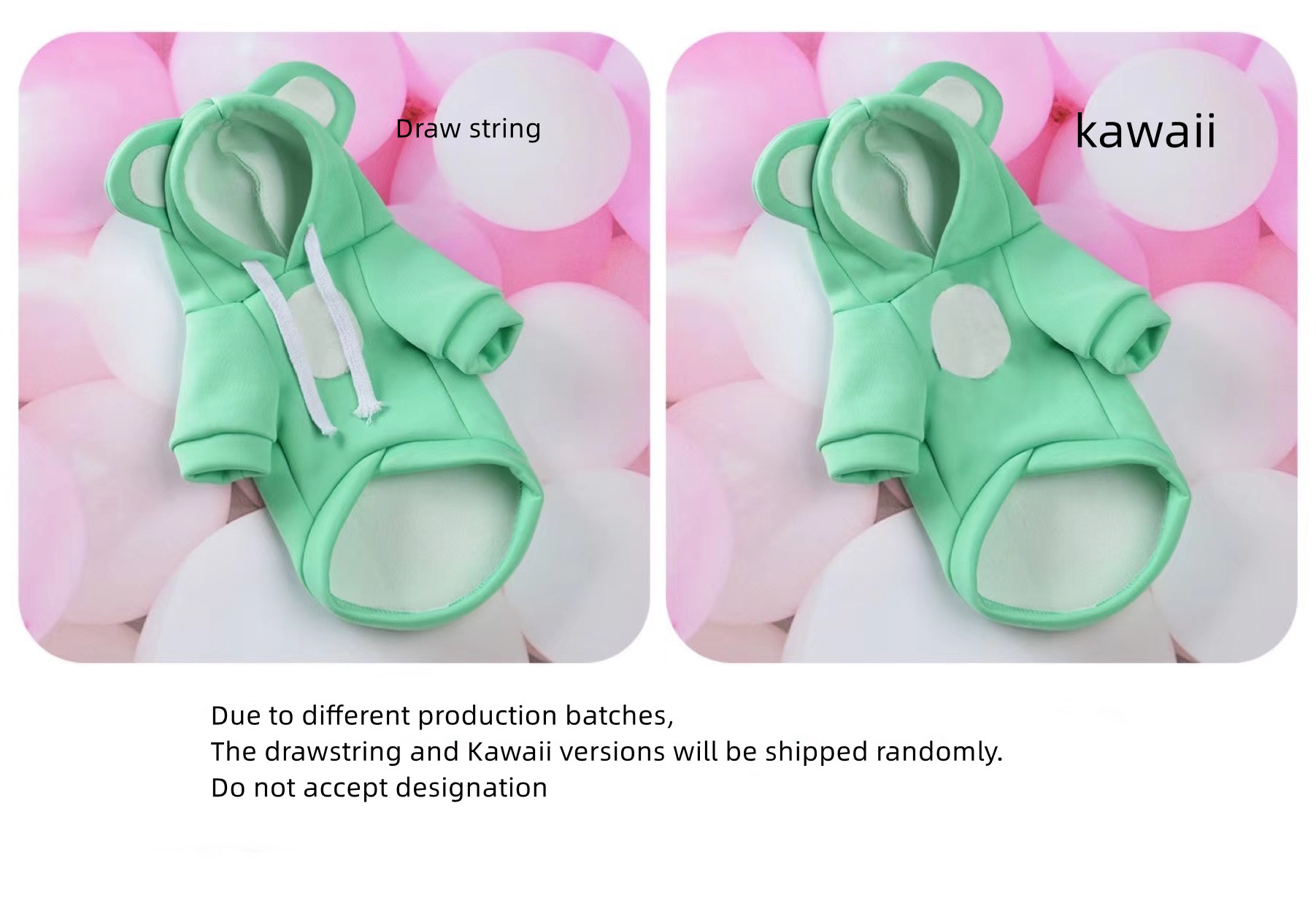 Cute Pet Hoodie | Casual Polyester Dog Clothes