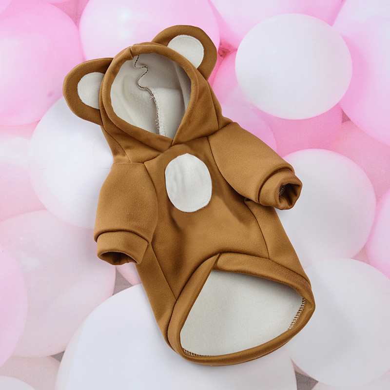 Cute Pet Hoodie | Casual Polyester Dog Clothes
