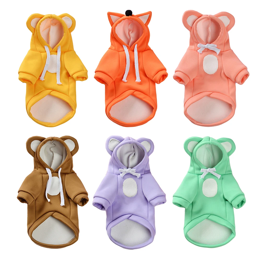 Cute Pet Hoodie | Casual Polyester Dog Clothes