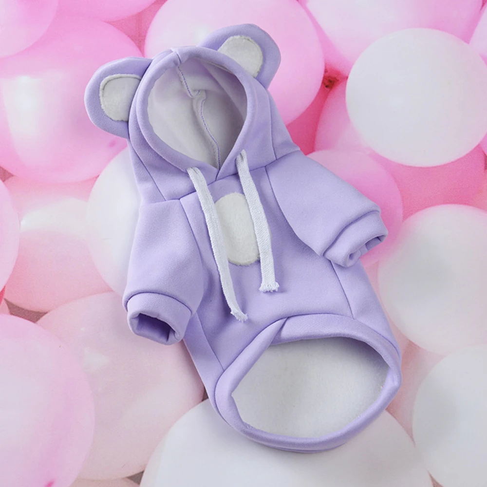 Cute Pet Hoodie | Casual Polyester Dog Clothes