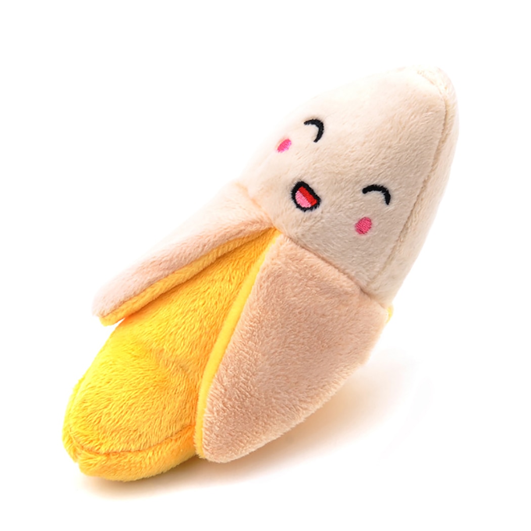 Dog Squeaky Fruit Toys | Interactive Plush Chew Accessories