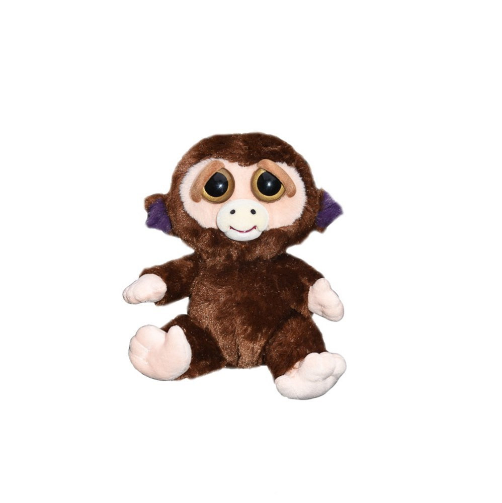 Feisty Pets Face-Changing Monkey | Interactive Plush Toy