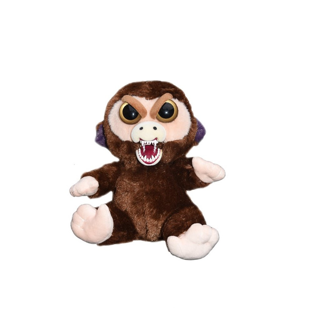 Feisty Pets Face-Changing Monkey | Interactive Plush Toy