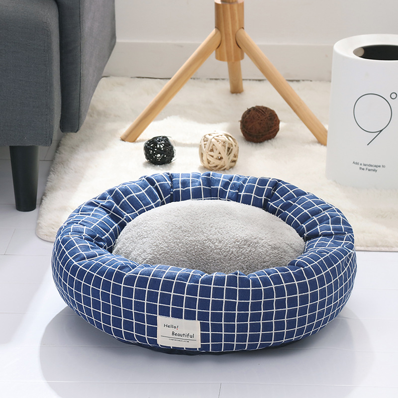 Flax Tart Pet Nest | Thermal Winter Cat Bed