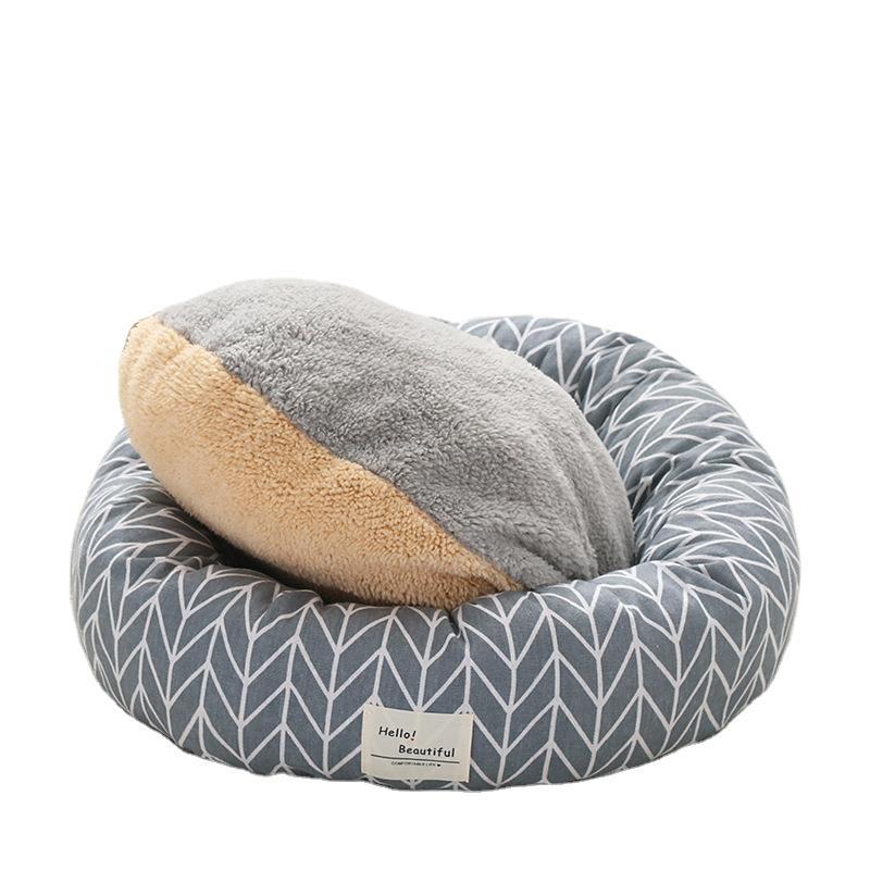 Flax Tart Pet Nest | Thermal Winter Cat Bed