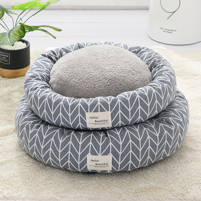 Flax Tart Pet Nest | Thermal Winter Cat Bed