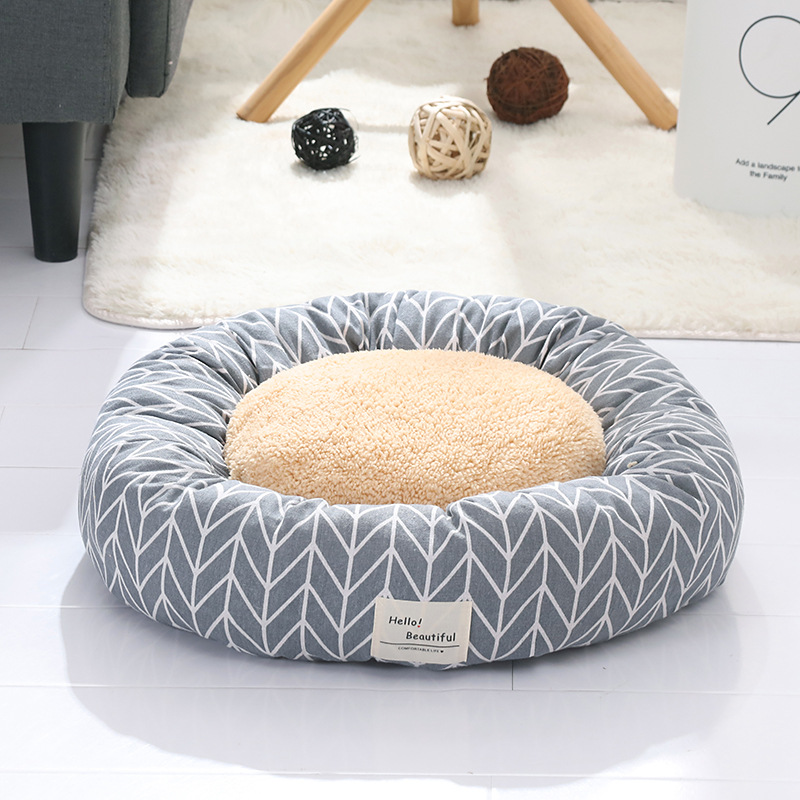 Flax Tart Pet Nest | Thermal Winter Cat Bed