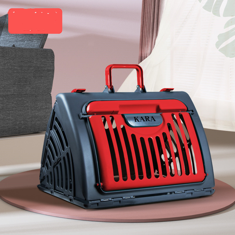 Foldable Pet Carrier Bag | Canvas Cat & Rabbit Transport