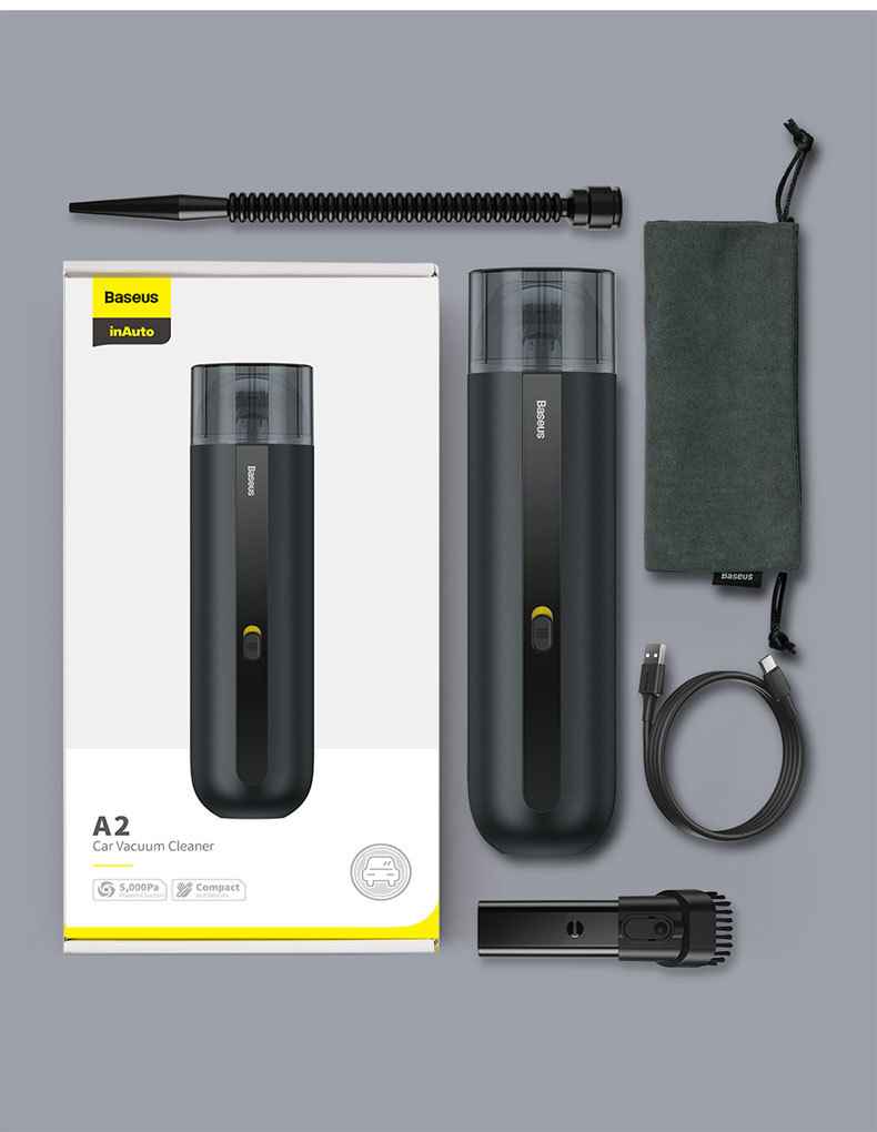 Handheld Mini Vacuum | Cordless USB Car Cleaner