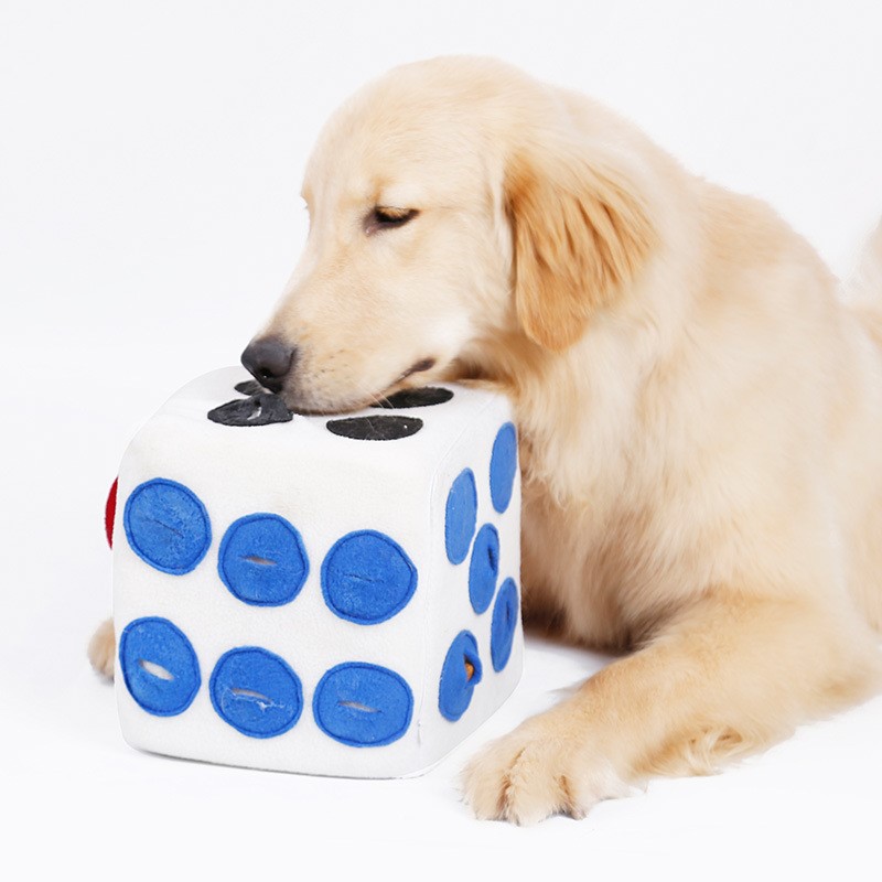 Interactive Snuffle Dice Toy | Dog Foraging Puzzle 9 Interactive Snuffle Dice Toy | Dog Foraging Puzzle