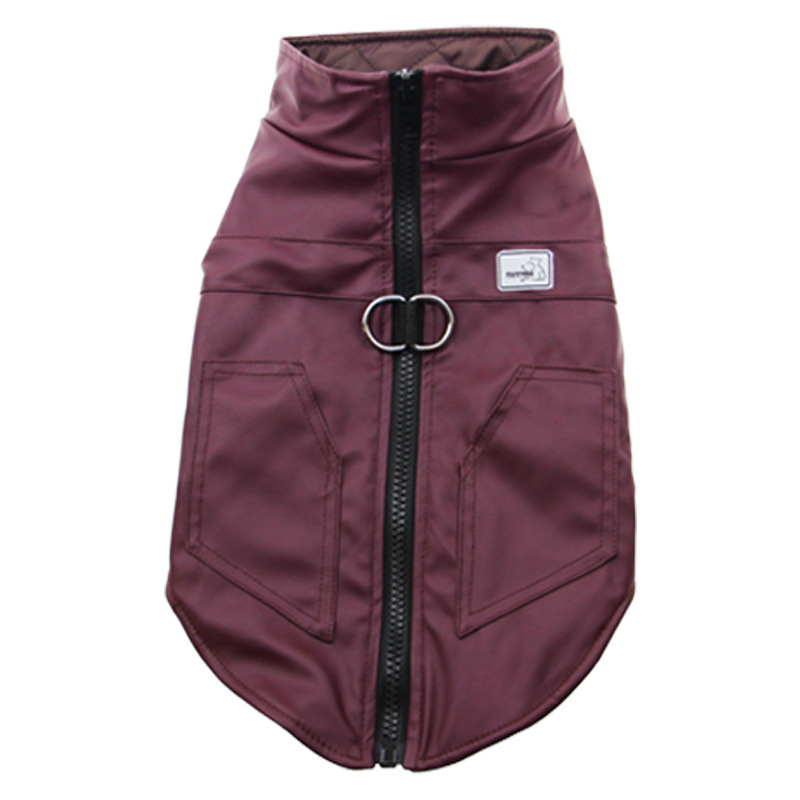 Leather Pet Winter Vest | Thermal Dog & Cat Clothes