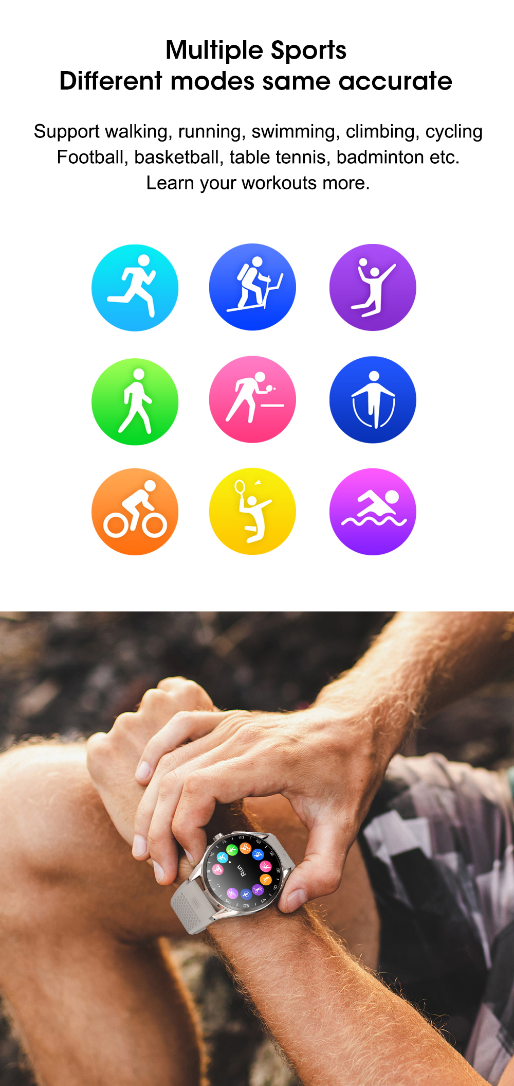 M3 Smart Watch | Bluetooth Calling & Health Monitor