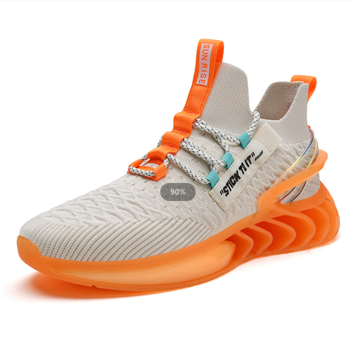 Men's Blade Sole Trainers | Shock-Absorbing Running Shoes 7 Men's Blade Sole Trainers | Shock-Absorbing Running Shoes