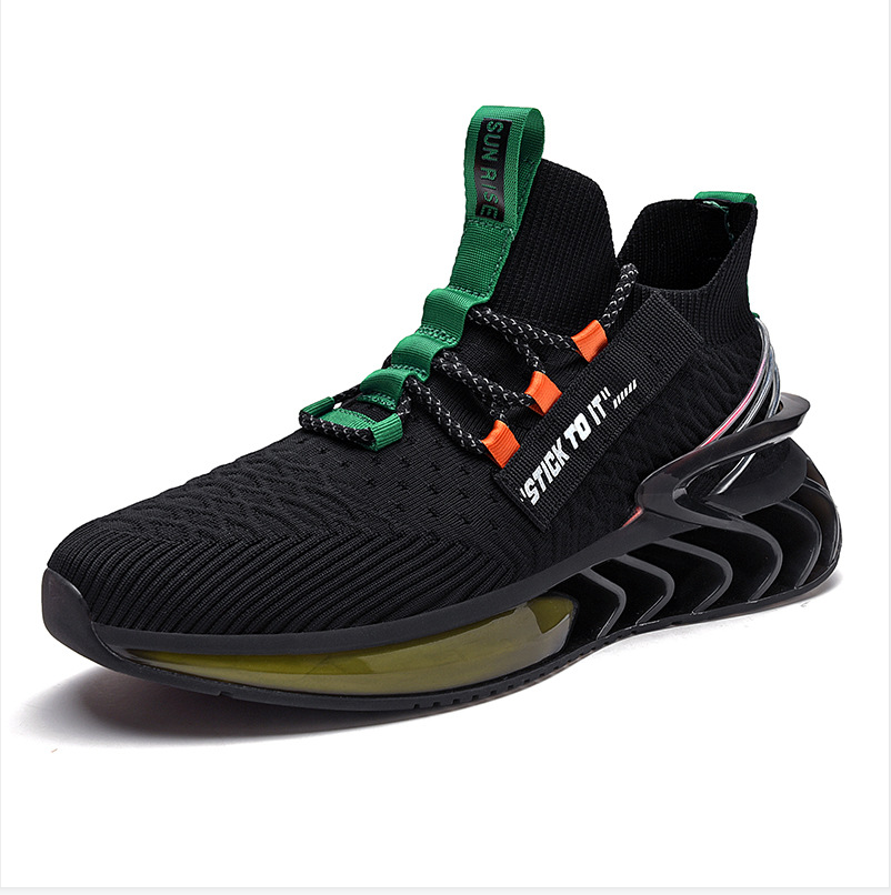 Men's Blade Sole Trainers | Shock-Absorbing Running Shoes 8 Men's Blade Sole Trainers | Shock-Absorbing Running Shoes