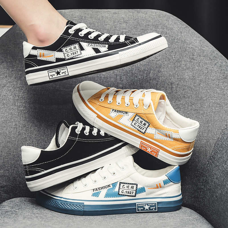 Men's Canvas Shoes | Breathable Casual Trainers