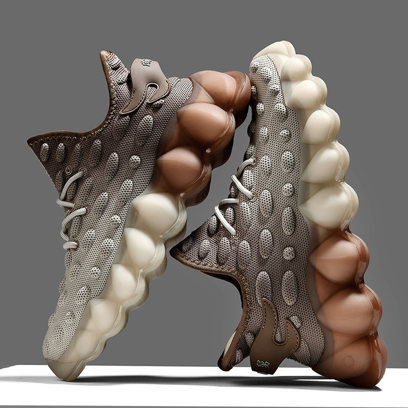 Men's Chunky Trainers | Breathable Platform Sneakers