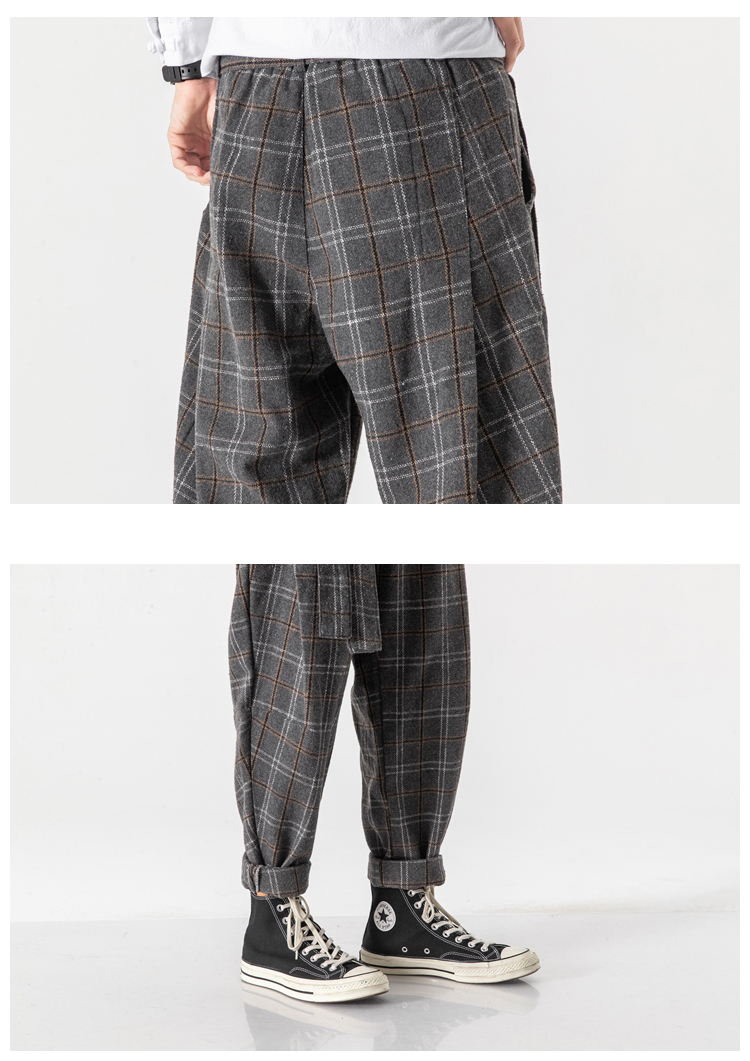 Men's Cotton-Blend Harem Breeches | Relaxed Straight Leg