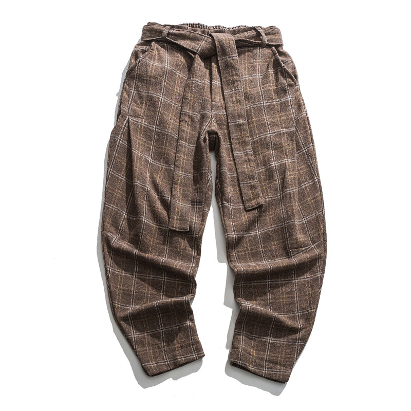 Men's Cotton-Blend Harem Breeches | Relaxed Straight Leg