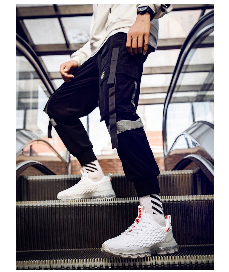 Men's Fly-Knit Blade Trainers | Shock-Absorbing Sports Footwear