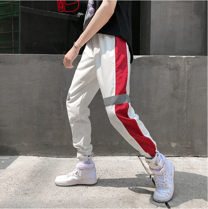 Men's Hip Hop Trousers | Polyester Streetwear Joggers