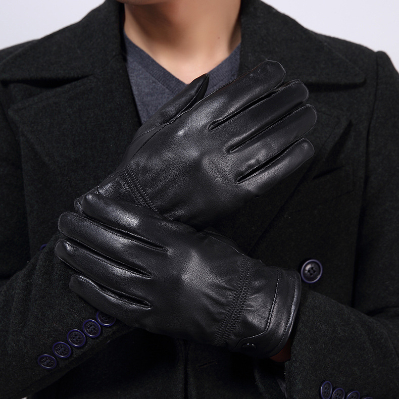 Men's Sheepskin Leather Gloves | Thermal Winter Handwear 8 Men's Sheepskin Leather Gloves | Thermal Winter Handwear