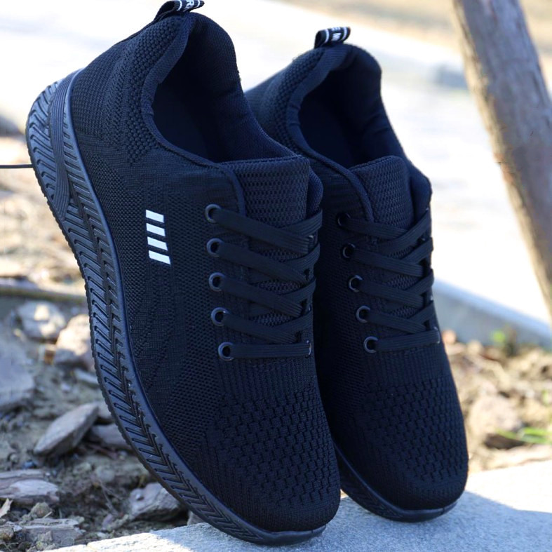 Men's Soft Sole Canvas Trainers | Breathable Casual Footwear