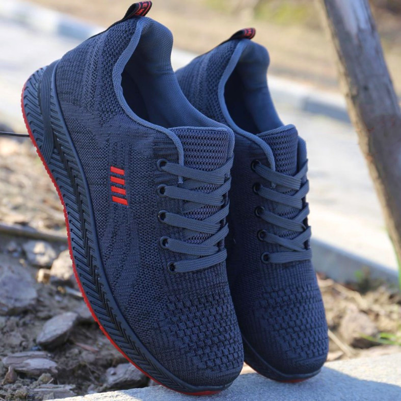 Men's Soft Sole Canvas Trainers | Breathable Casual Footwear