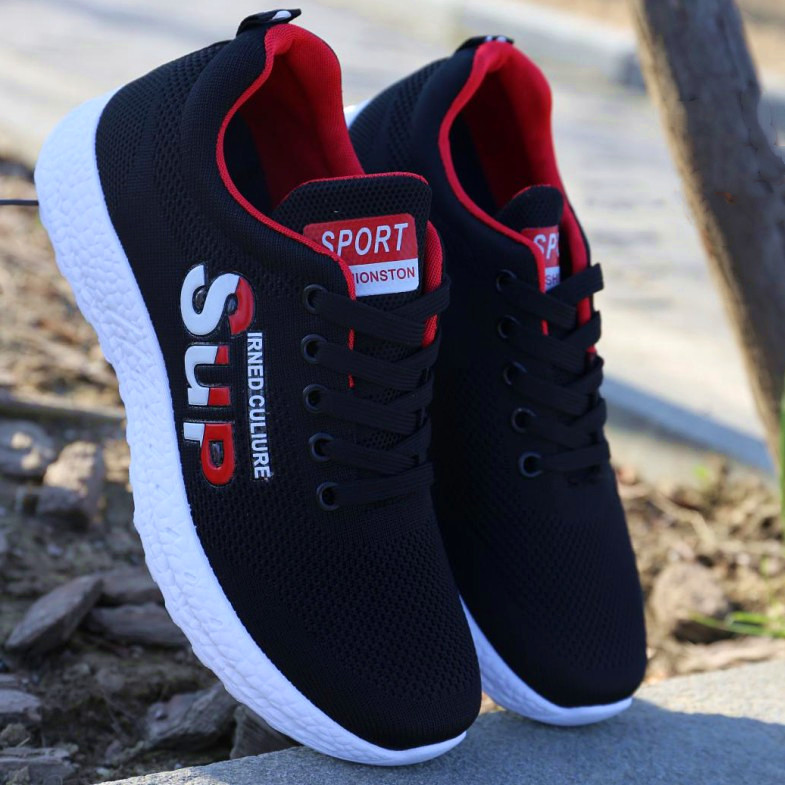 Men's Soft Sole Canvas Trainers | Breathable Casual Footwear