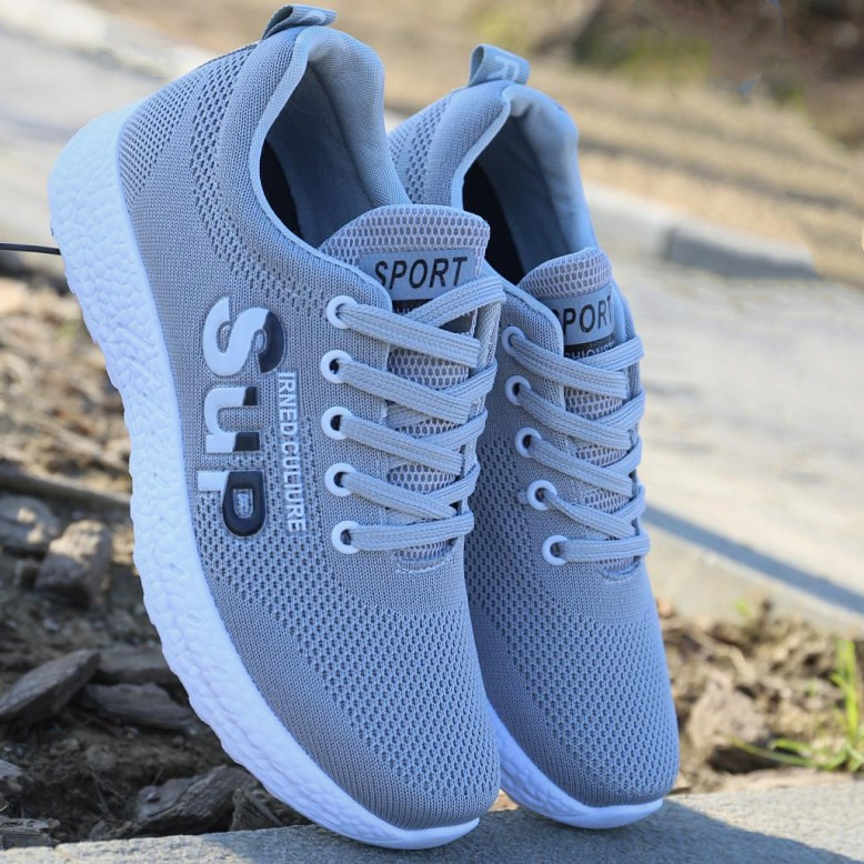 Men's Soft Sole Canvas Trainers | Breathable Casual Footwear