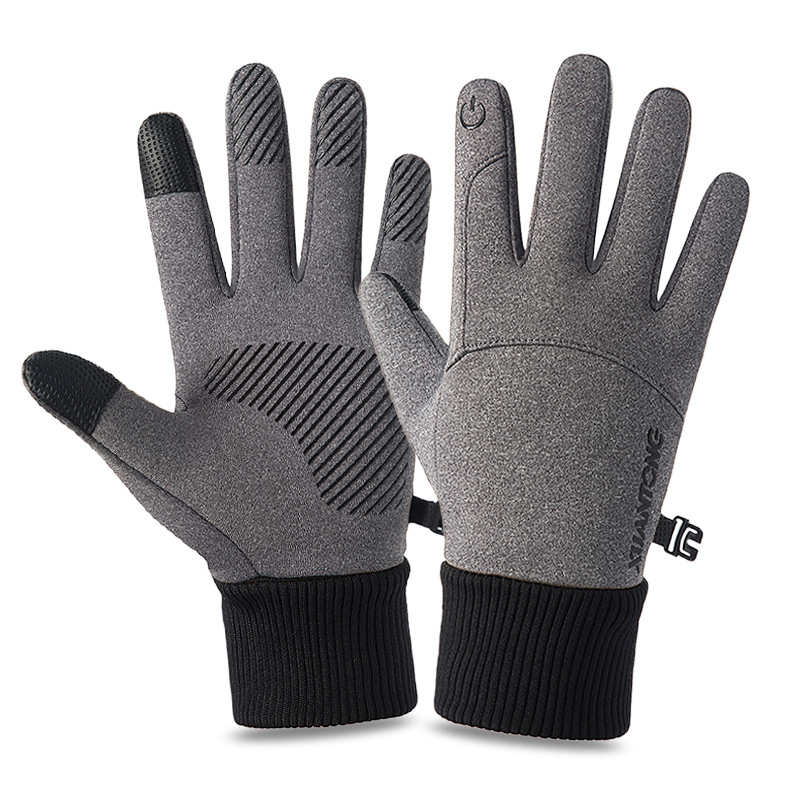 Men's Thermal Touchscreen Gloves | Anti-Slip Stretch Fabric