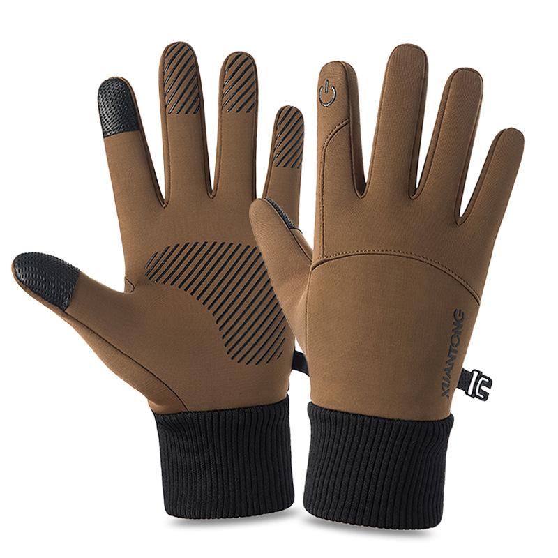 Men's Thermal Touchscreen Gloves | Anti-Slip Stretch Fabric