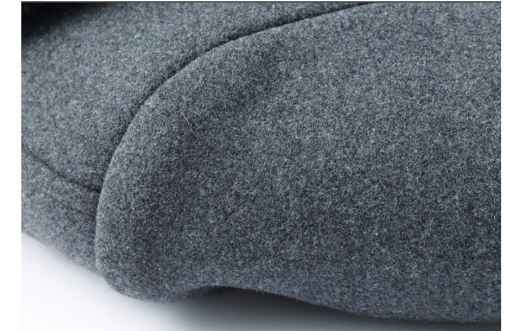 Men's Woollen Overcoat | Lapel Collar Winter Jacket