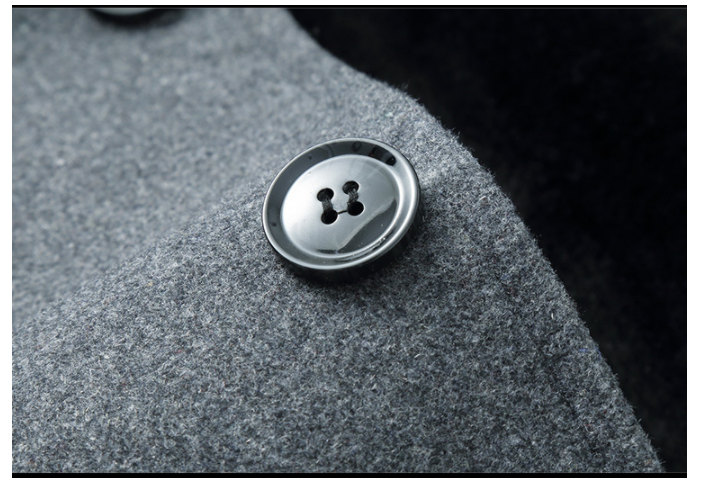Men's Woollen Overcoat | Lapel Collar Winter Jacket