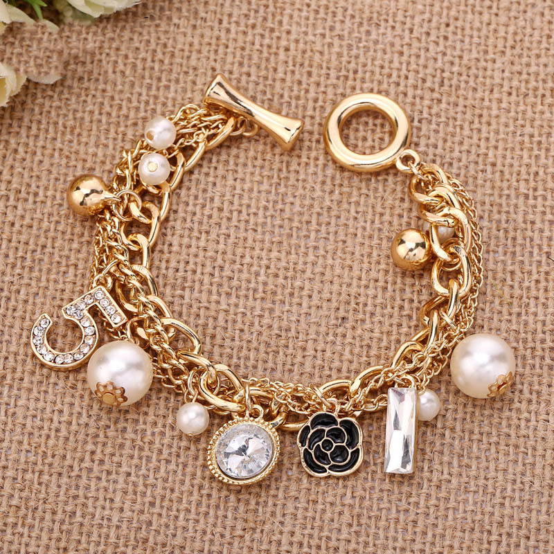 Multi-Layer Pearl Bracelet | Exotic Constellation Band