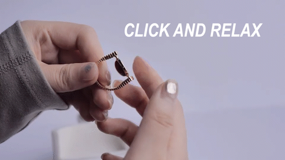 Natural Stone Fidget Spinner Ring | Anxiety Relief Jewellery