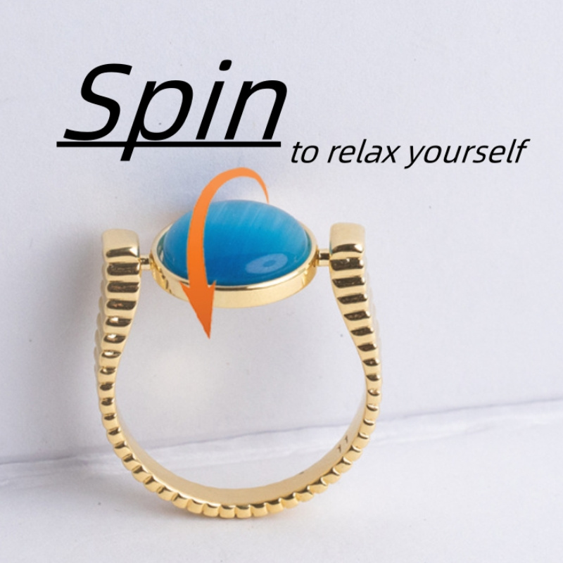 spinner ring for women for anxiety relief