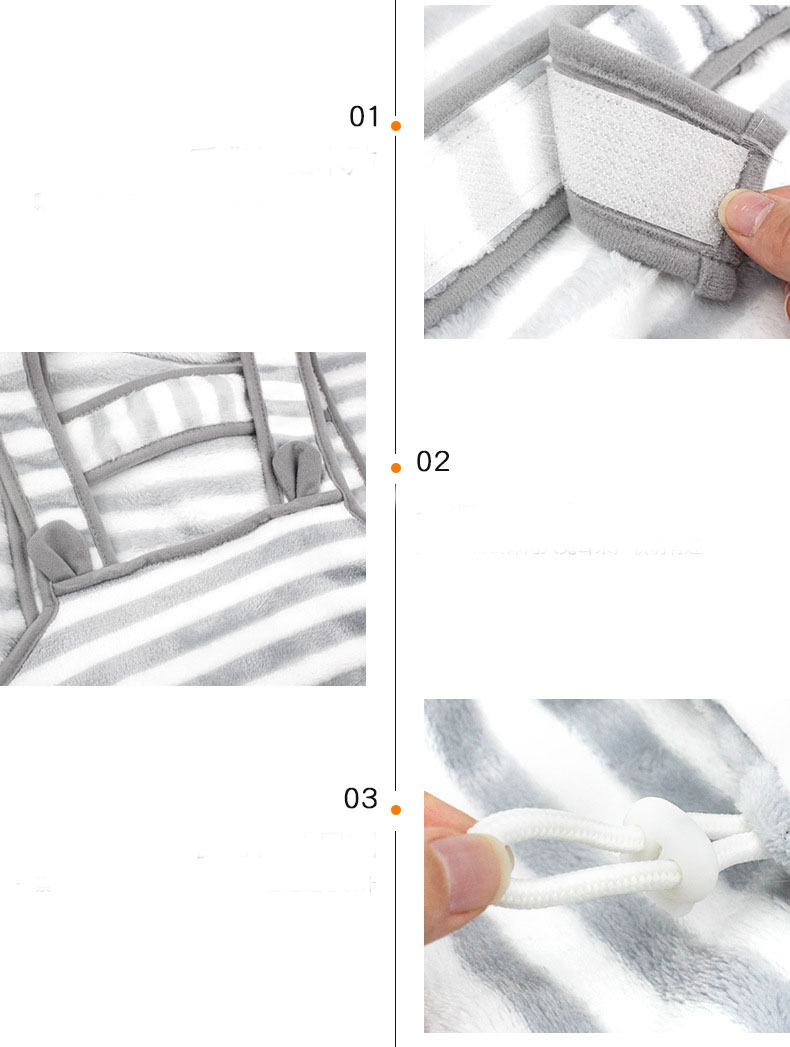 Pet Cuddle Apron | Coral Fleece Cat & Dog Carrier