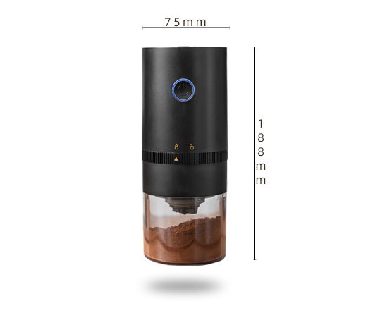 Portable Electric Coffee Grinder | USB-C Burr Mill