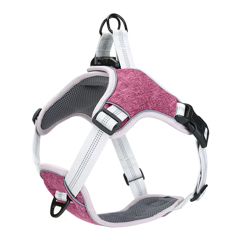 Reflective Pet Chest Harness | Adjustable Walking Strap