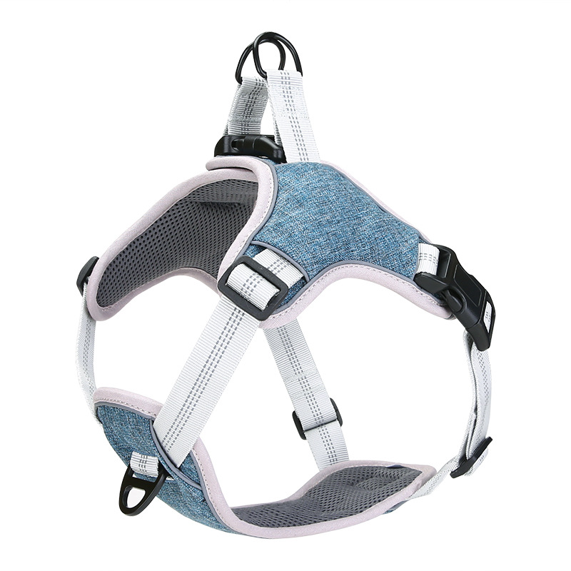 Reflective Pet Chest Harness | Adjustable Walking Strap