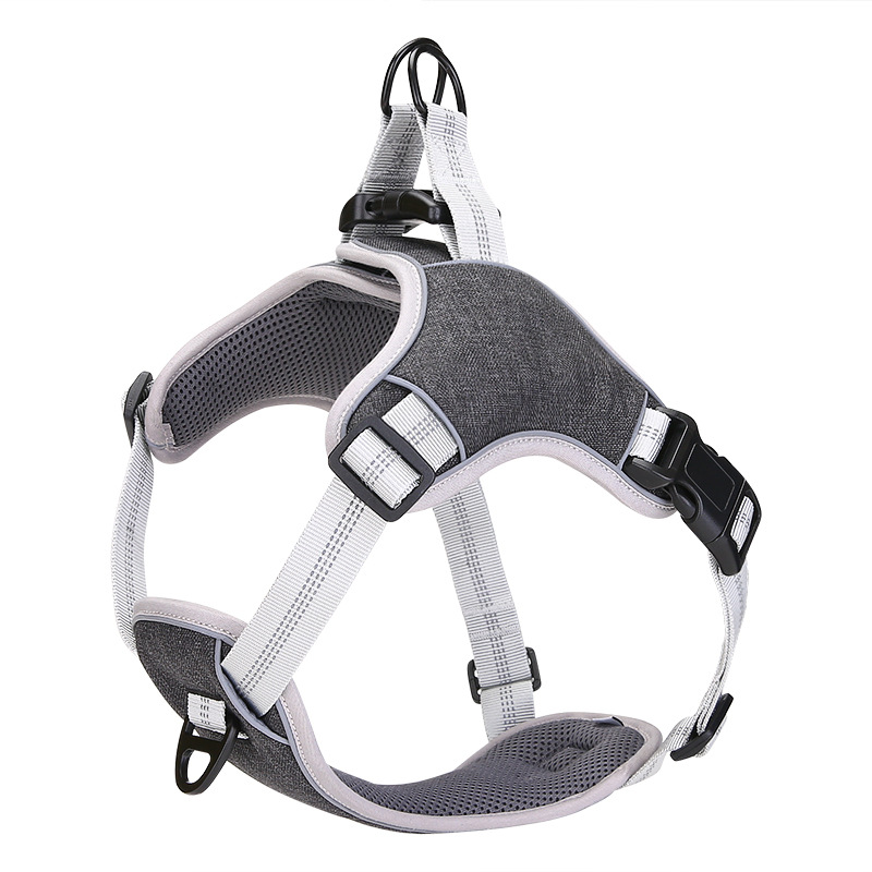 Reflective Pet Chest Harness | Adjustable Walking Strap