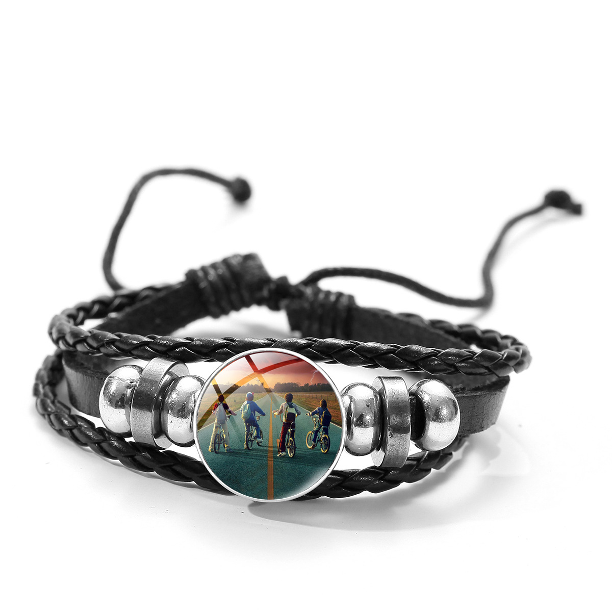 Retro Time Stone Bracelet | Multi-Layer Artificial Leather 15 Retro Time Stone Bracelet | Multi-Layer Artificial Leather